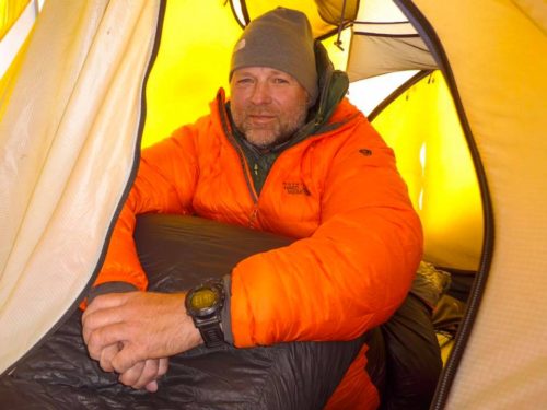 Resting in Camp 1 @Ben Clayton-Jolly
