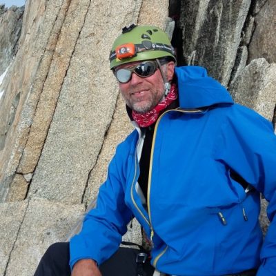 Resting at the Perroux Hut